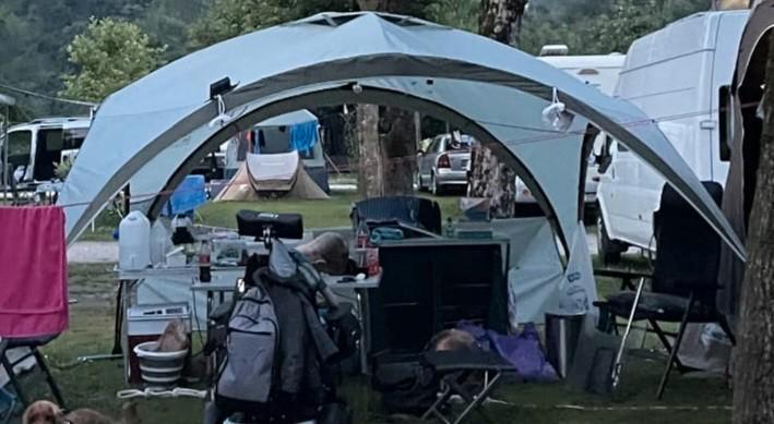 Coleman tent, Caravans en Kamperen, Tenten, Zo goed als nieuw, Ophalen of Verzenden