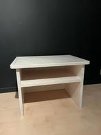 Meuble TV en bois blanc, Maison & Meubles, 50 à 100 cm, Comme neuf, Enlèvement, Autres formes