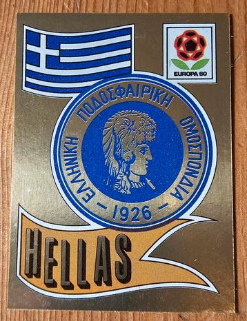 Panini Europa 80 nr 96 Badge Hellas ongebruikt! beschikbaar voor biedingen