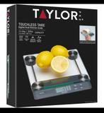 Taylor Pro Touchless Tare 14,4kg dubbele keukenweegschaal, Elektronische apparatuur, Keukenweegschaal, Nieuw, Ophalen of Verzenden