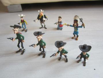 Lot de figurines Lucky Luke beschikbaar voor biedingen