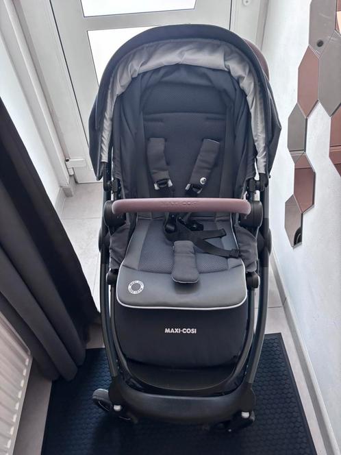Poussette maxi cosi Adorra essent graphite, Kinderen en Baby's, Kinderwagens en Combinaties, Zo goed als nieuw, Combiwagen, Maxi-Cosi