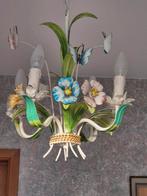 Lustre vintage avec fleurs et papillons, Enlèvement