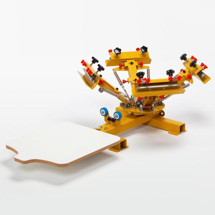 Handmatige zeefdrukcarrousel, Antiek en Kunst, Kunst | Litho's en Zeefdrukken, Ophalen