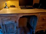 Prachtige teakhouten bureau, Huis en Inrichting, Ophalen, Gebruikt, Bureau