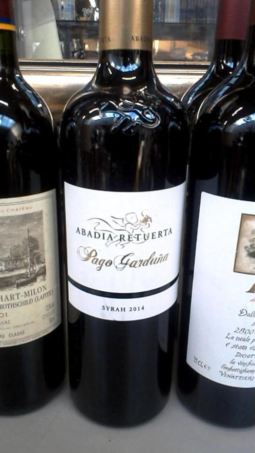 bouteille de vin 2014 pago garduna abadia ref12207016, Collections, Vins, Neuf, Vin rouge, Espagne, Enlèvement ou Envoi