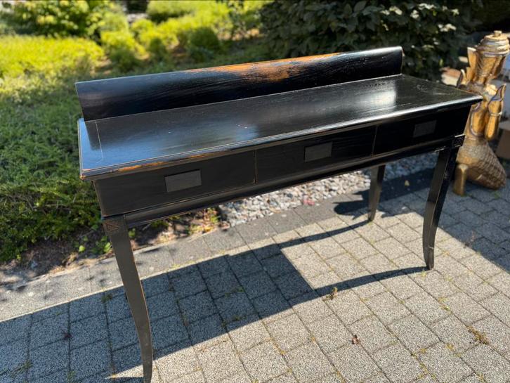 Chinese zwart gepatineerde console, Antiek en Kunst, Antiek | Meubels | Tafels, Ophalen
