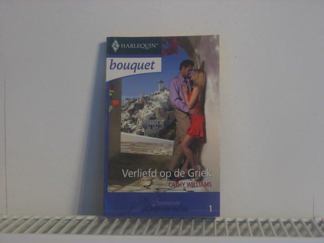 "Verliefd op de Griek "Harlequin Bouquet, Boeken, Romans, Zo goed als nieuw, Ophalen of Verzenden