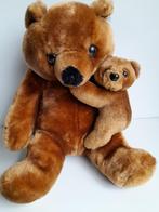 Knuffel: bruine beer met baby, Ophalen of Verzenden, Beer