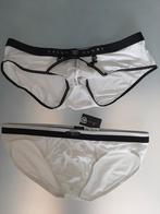2 x doorkijk slip Gregg Homme  nieuw, Verzenden, Wit, Slip