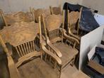 Eiken stoelen - 8 stuks - antiek, Huis en Inrichting, Ophalen, Zo goed als nieuw