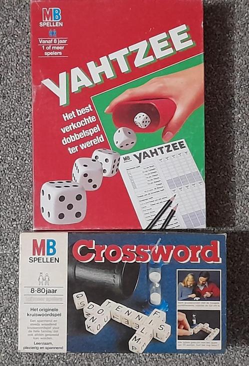 YATHZEE + CROSSWORD, Hobby en Vrije tijd, Gezelschapsspellen | Bordspellen, Ophalen of Verzenden