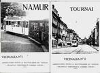 SNCV-VICINALIA 1 + 2 - NAMUR - TOURNAI, Verzamelen, Spoorwegen en Tram, Boek of Tijdschrift, Gebruikt, Tram, Verzenden