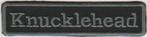 Harley Davidson Knucklehead stoffen opstrijk patch embleem #, Motoren, Verzenden, Nieuw