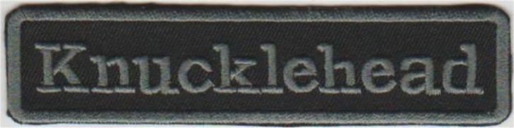 Harley Davidson Knucklehead stoffen opstrijk patch embleem #, Motoren, Accessoires | Overige, Nieuw, Verzenden