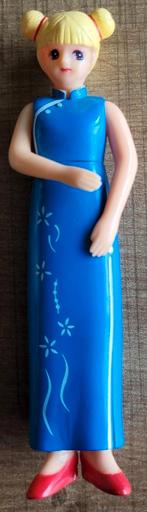 *vintage* Japanse figuur - Japans meisje (TAKARA 1998), Verzamelen, Ophalen of Verzenden, Zo goed als nieuw