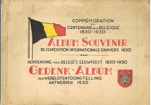 Herdenking van Belgie's eeuwfeest, 1830-1930: gedenk-album, Livres, Histoire & Politique, Utilisé, Enlèvement ou Envoi