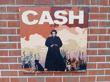 Kloot Per W schilderij Johnny Cash