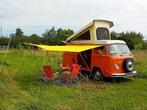 Oranje Volkswagen t2 retro vintage camper te huur trouwauto, Comme neuf