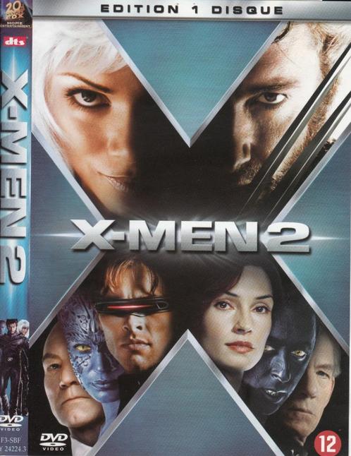 X-Men 2 - Version française (2003) Patrick Stewart - Hugh Ja, CD & DVD, DVD | Action, Utilisé, Action, À partir de 12 ans, Enlèvement ou Envoi