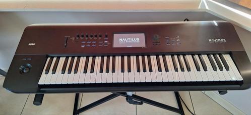 Nautilus 61 toetsen. met garantie., Musique & Instruments, Synthétiseurs, Comme neuf, 61 touches, Korg, Enlèvement