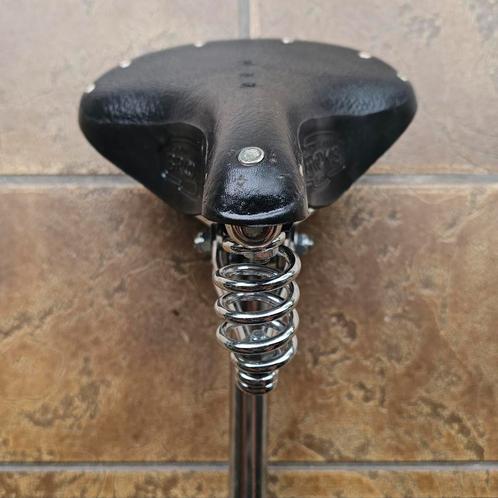 Brooks B73 Zadel Zwart, Fietsen en Brommers, Fietsonderdelen, Zadel, Ophalen