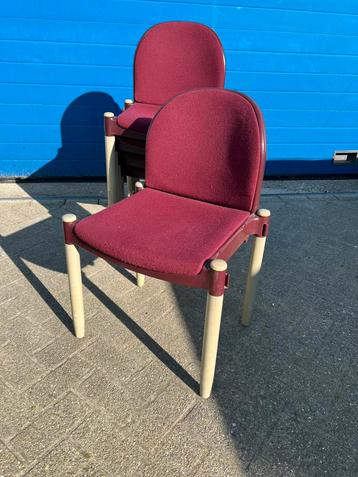 Lot 35x Casala Flux Designstoelen Hartmut Lohmeye stapelbaar beschikbaar voor biedingen