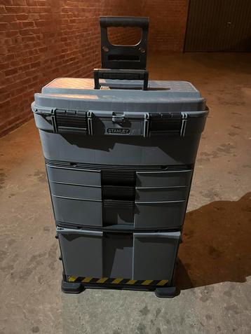 Gereedschapswagen trolley merk Stanley met schuiven, Enlèvement, Comme neuf