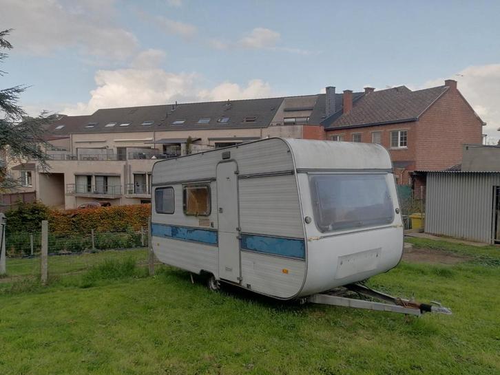 Ongeremde Caravan, Caravans en Kamperen, Caravans, Particulier, Hobby, Vast bed, Ophalen