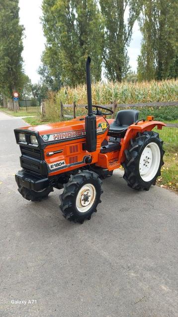 Minitractor hinomoto 20pk 4x4 TOPPER! beschikbaar voor biedingen