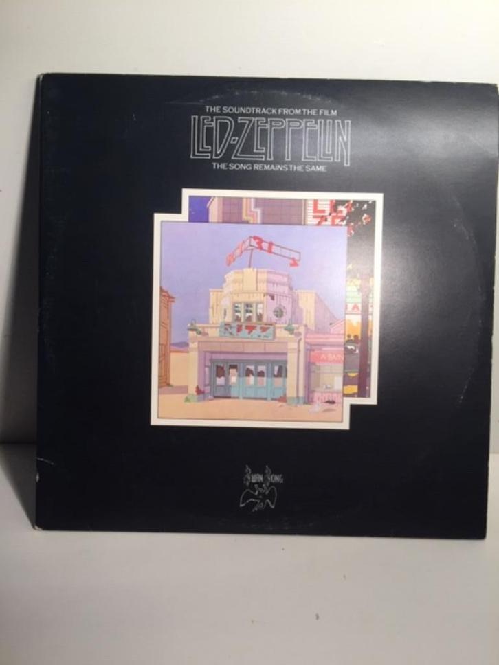 LP - Led Zeppelin - The Song Remains The Same ( 2 x LP Gatef, Cd's en Dvd's, Vinyl | Rock, Zo goed als nieuw, Alternative, 12 inch