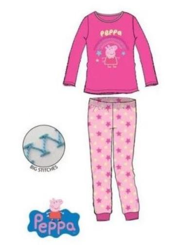 Peppa Pig Fleece Pyjama Roze - Maat 128 - AANBIEDING beschikbaar voor biedingen