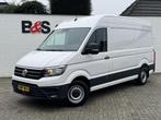 Volkswagen Crafter 35 2.0 TDI L3H3 Highline Automaat Euro 6, Auto's, Automaat, 204 g/km, Parkeersensor, Wit