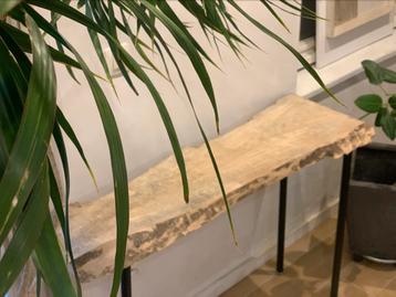 Boomstamtafel zeldzaam hout beschikbaar voor biedingen