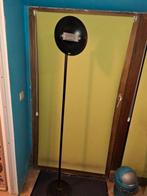 Lampe sur pied noire, Ophalen of Verzenden, Gebruikt, Metaal