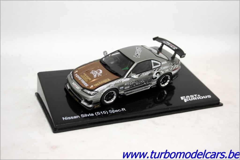 Nissan Silvia S15 Spec-R 1/43 Altaya Fast & Furious, Hobby en Vrije tijd, Modelauto's | 1:43, Nieuw, Auto, Overige merken, Ophalen of Verzenden