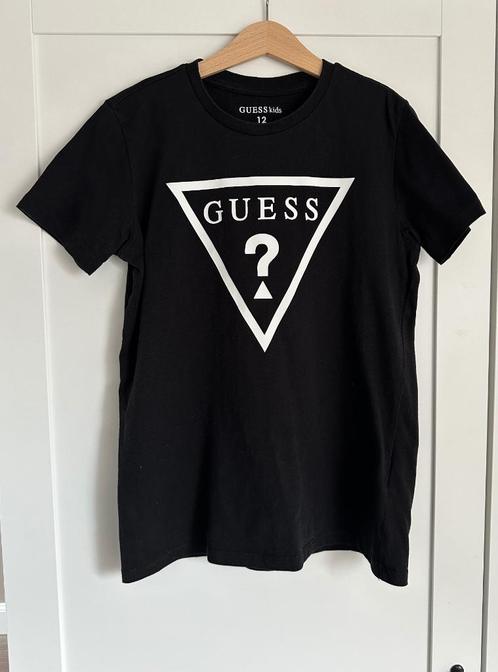 Guess t-shirt 12 jaar maat 152, Kinderen en Baby's, Kinderkleding | Maat 152, Zo goed als nieuw, Jongen, Shirt of Longsleeve, Ophalen