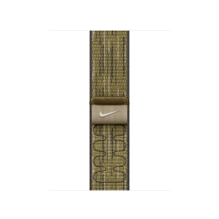 Apple Watch Nike sportbandje 42mm, Handtassen en Accessoires, Smartwatches, Nieuw, iOS, Groen, Ophalen