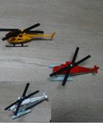 3x helikopter = politie + brandweer + construction / bouw, Ophalen