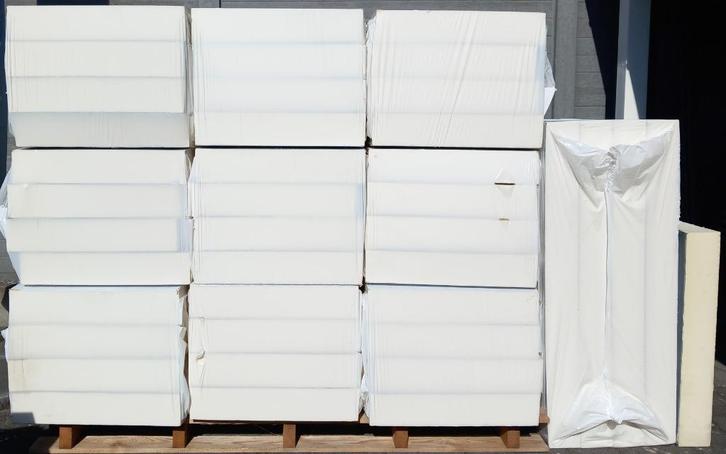 29 m² isolatieplaten 12 cm dikte NIEUW, Doe-het-zelf en Bouw, Isolatie en Afdichting, Nieuw, Vloerisolatie, Muurisolatie, Hardschuim (Pir)