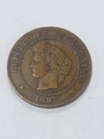 5 cent 1897a Frankrijk, Timbres & Monnaies, Monnaies | Europe | Monnaies euro, Enlèvement ou Envoi, France, 5 centimes