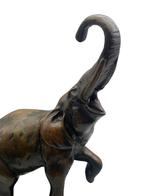 Bronzen olifantensculptuur - Kunstenaar om te identificeren, Antiek en Kunst, Ophalen of Verzenden, Brons