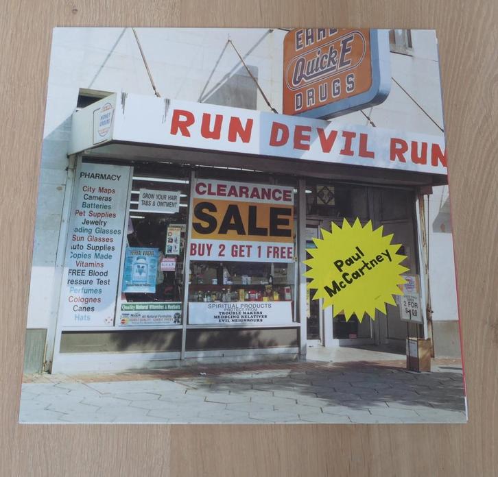 LP  Paul McCartney ‎– Run Devil Run, Cd's en Dvd's, Vinyl | Rock, Zo goed als nieuw, Poprock, 12 inch, Ophalen of Verzenden
