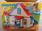 Playmobil 1.2.3 - 70129 woonhuis, Kinderen en Baby's, Speelgoed | Playmobil, Ophalen of Verzenden, Zo goed als nieuw
