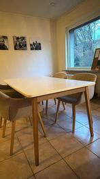 Tafel + stoelen, Huis en Inrichting, Tafels | Eettafels, Ophalen, Gebruikt