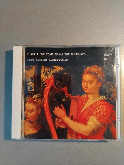Cd. Purcell.  Welcome to all the pleasures. (HM France)., Cd's en Dvd's, Cd's | Klassiek, Zo goed als nieuw, Ophalen of Verzenden