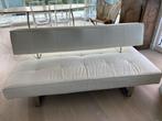 Witte design slaapbank, Huis en Inrichting, Zetels | Zetels en Chaises Longues, 150 tot 200 cm, Kunststof, Design, Gebruikt