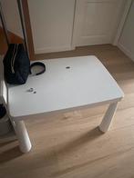 Table enfantblanc, 77x55 cm et chaise rose, Enfants & Bébés, Enlèvement, Comme neuf