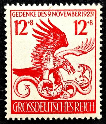 Dt.Reich: Hitlerputsch, Adler und Schlange 1944 POSTFRIS beschikbaar voor biedingen