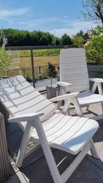 twee tuinstoelen, Tuin en Terras, Tuinstoelen, Ophalen, Gebruikt, Kunststof, Stapelbaar